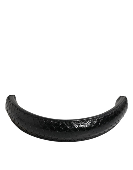 Dolce &amp; Gabbana Schwarzer kleiner Ayers-Ledertaschengriff Damen-Schultergurt