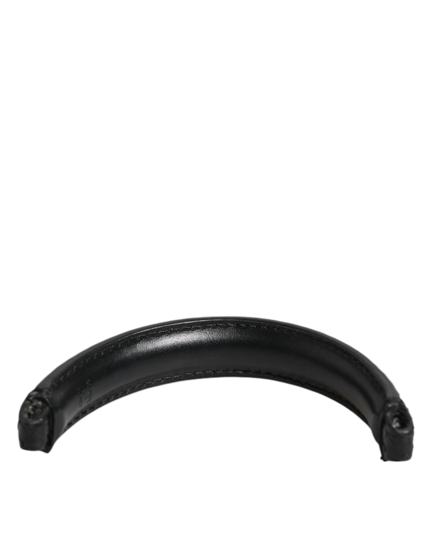 Dolce &amp; Gabbana Schwarzer kleiner Ayers-Ledertaschengriff Damen-Schultergurt