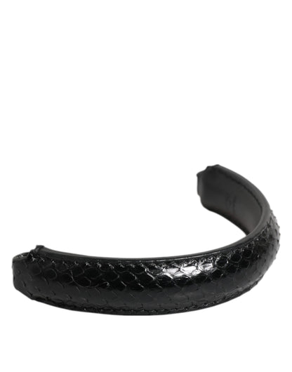 Dolce &amp; Gabbana Schwarzer kleiner Ayers-Ledertaschengriff Damen-Schultergurt