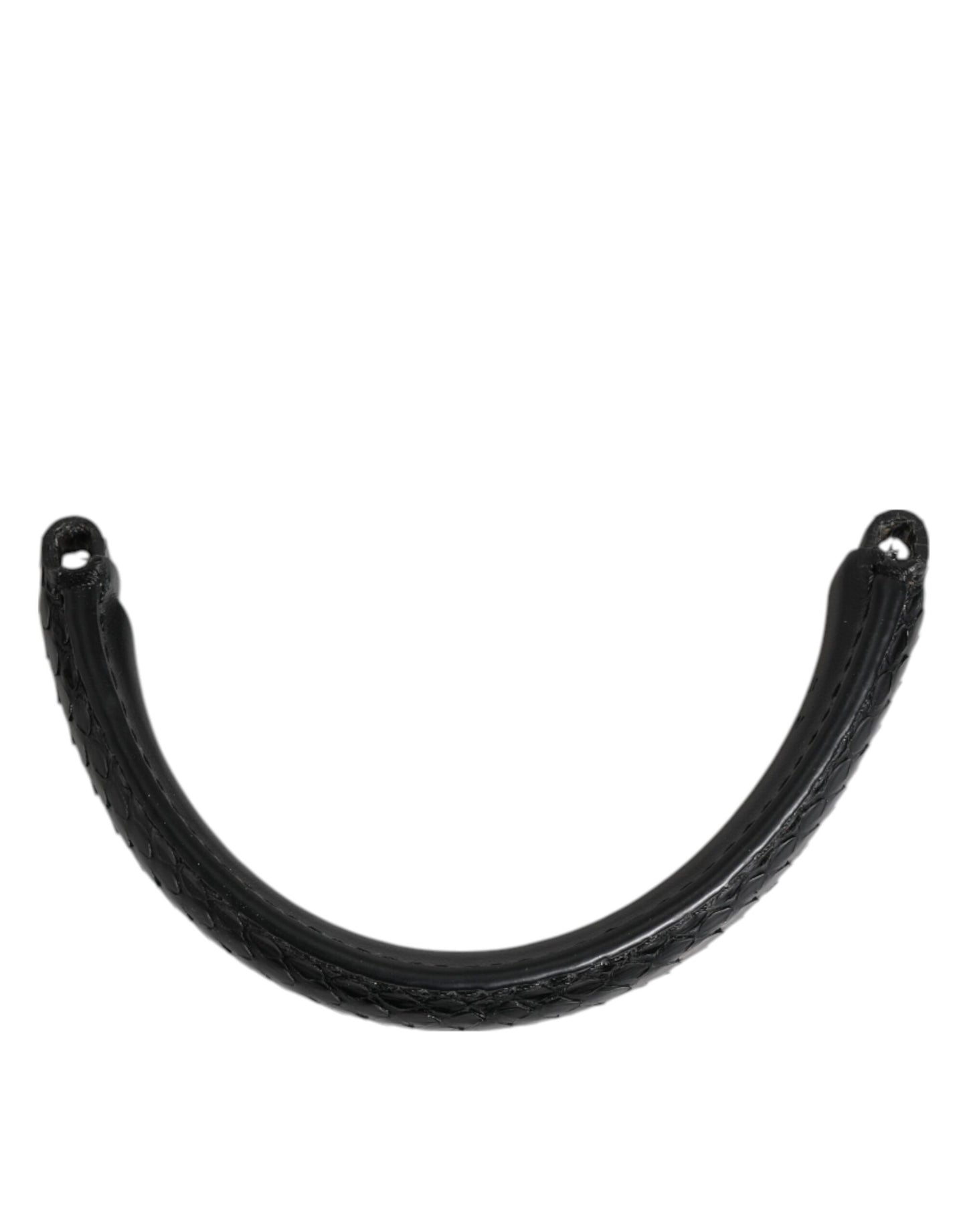 Dolce &amp; Gabbana Schwarzer kleiner Ayers-Ledertaschengriff Damen-Schultergurt