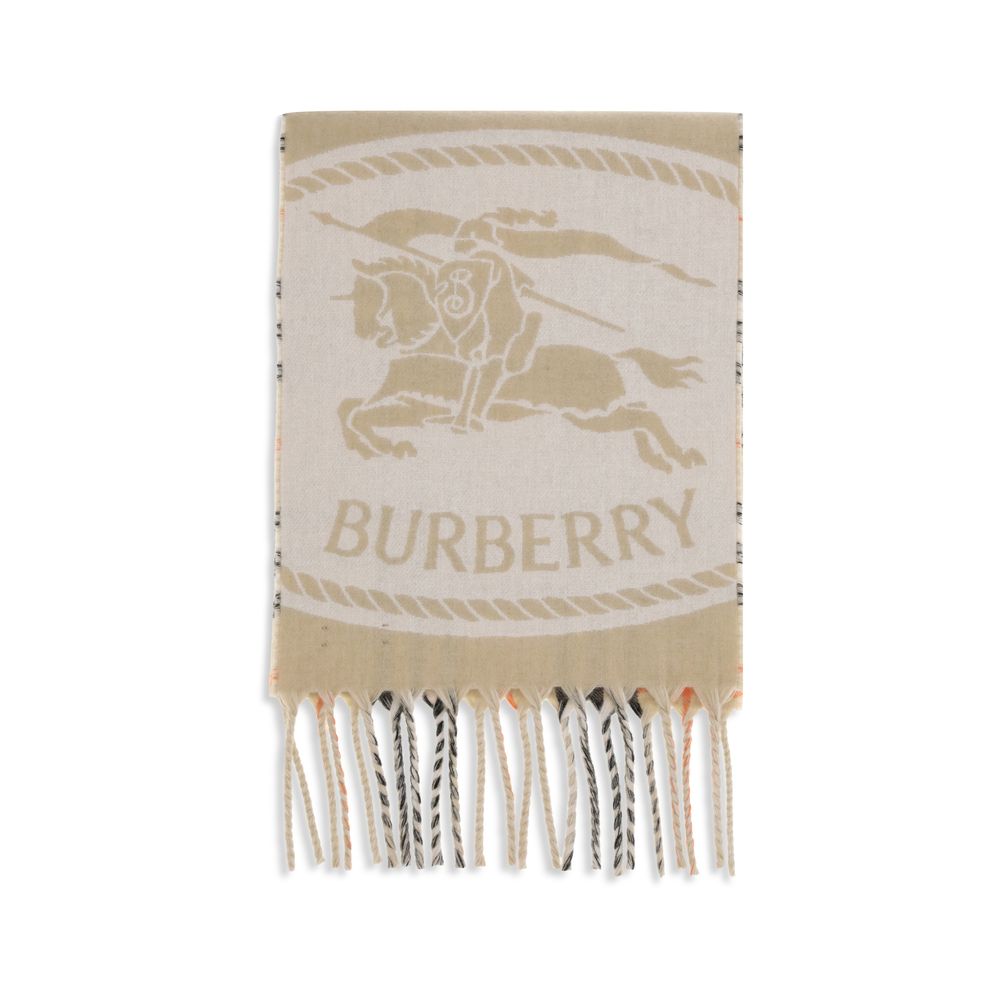 Wendbarer Schal mit Burberry Knight Stamp