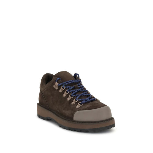Diemme Brown Leather Lace-Up Boots