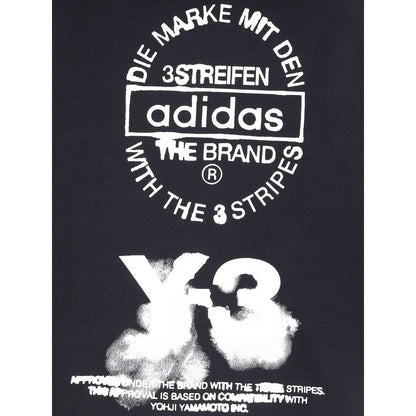 Y-3 Schwarzes Baumwoll-Sweatshirt