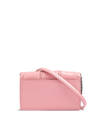 Ferrari Pink GT Lackledertasche mit Kette