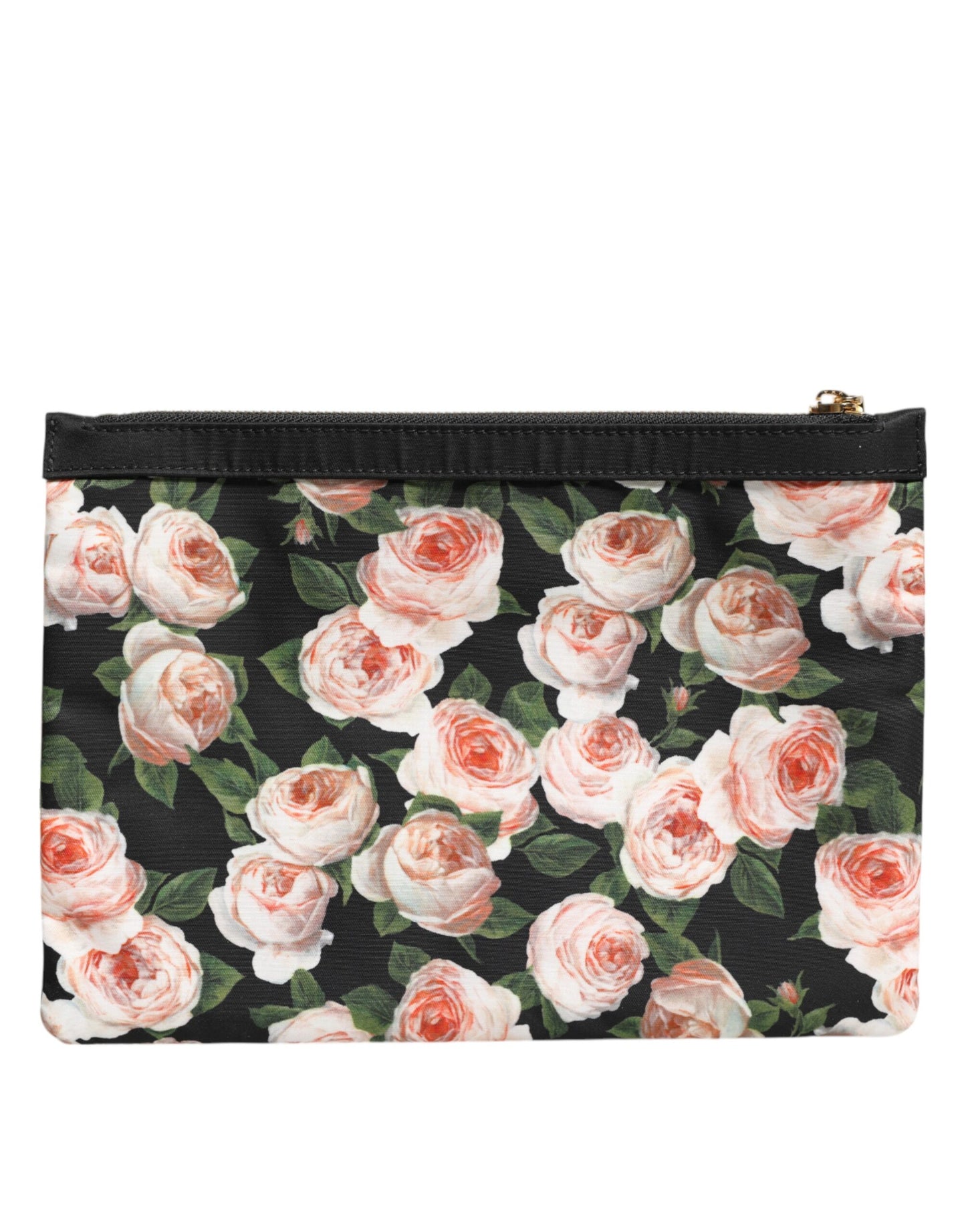 Dolce &amp; Gabbana Multicolor Floral DG Plaque Clutch Damen Beutel Borse Bag
