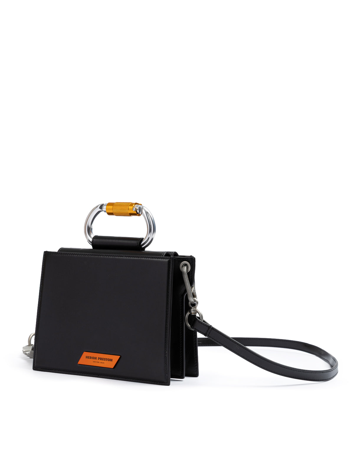 Ambush Black Leather Crossbody Bag