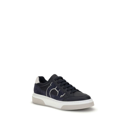 Ferragamo Gancini-Sneakers aus Leder