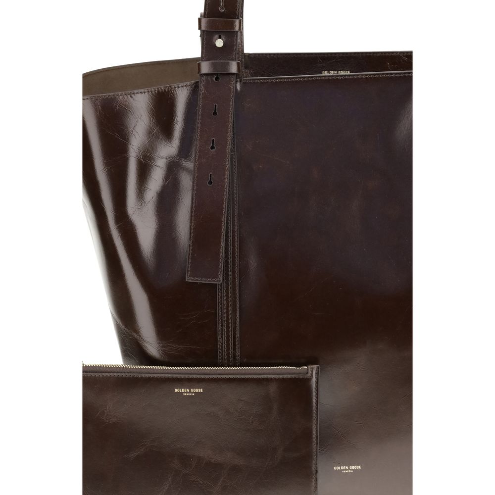 Golden Goose Leder-Tragetasche