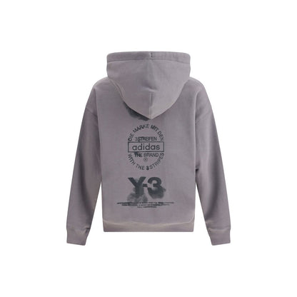 Y-3 Graues Baumwoll-Sweatshirt