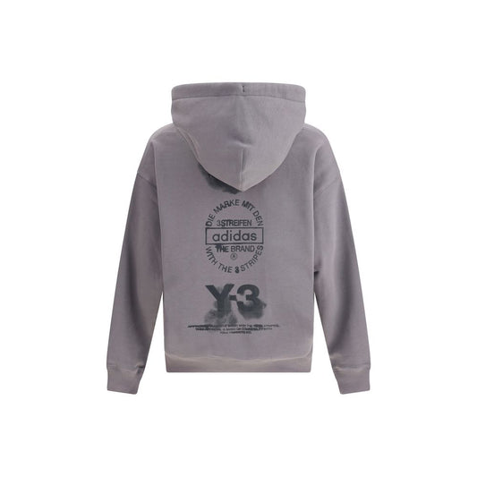 Y-3 Graues Baumwoll-Sweatshirt