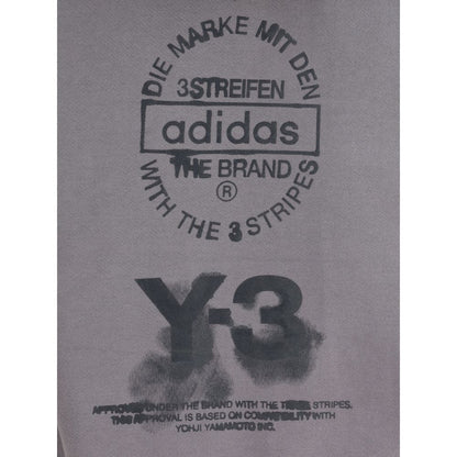 Y-3 Graues Baumwoll-Sweatshirt