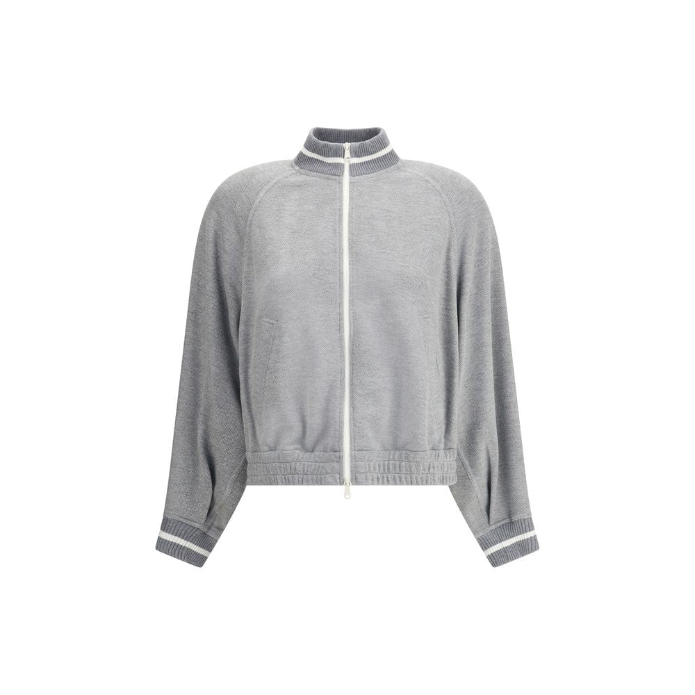 Brunello Cucinelli Sweatshirt mit Reißverschluss