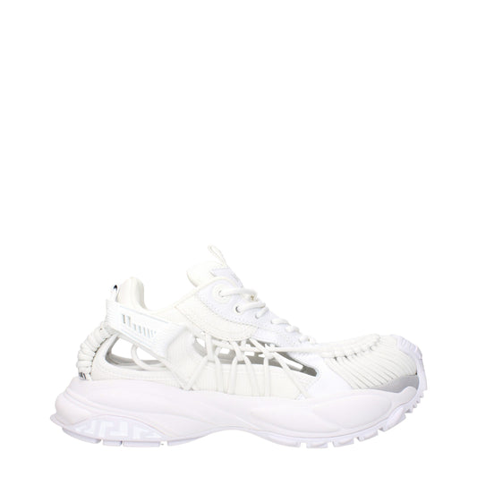Versace – Weiße Sport-Sneaker aus Leder