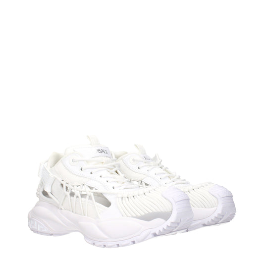 Versace – Weiße Sport-Sneaker aus Leder