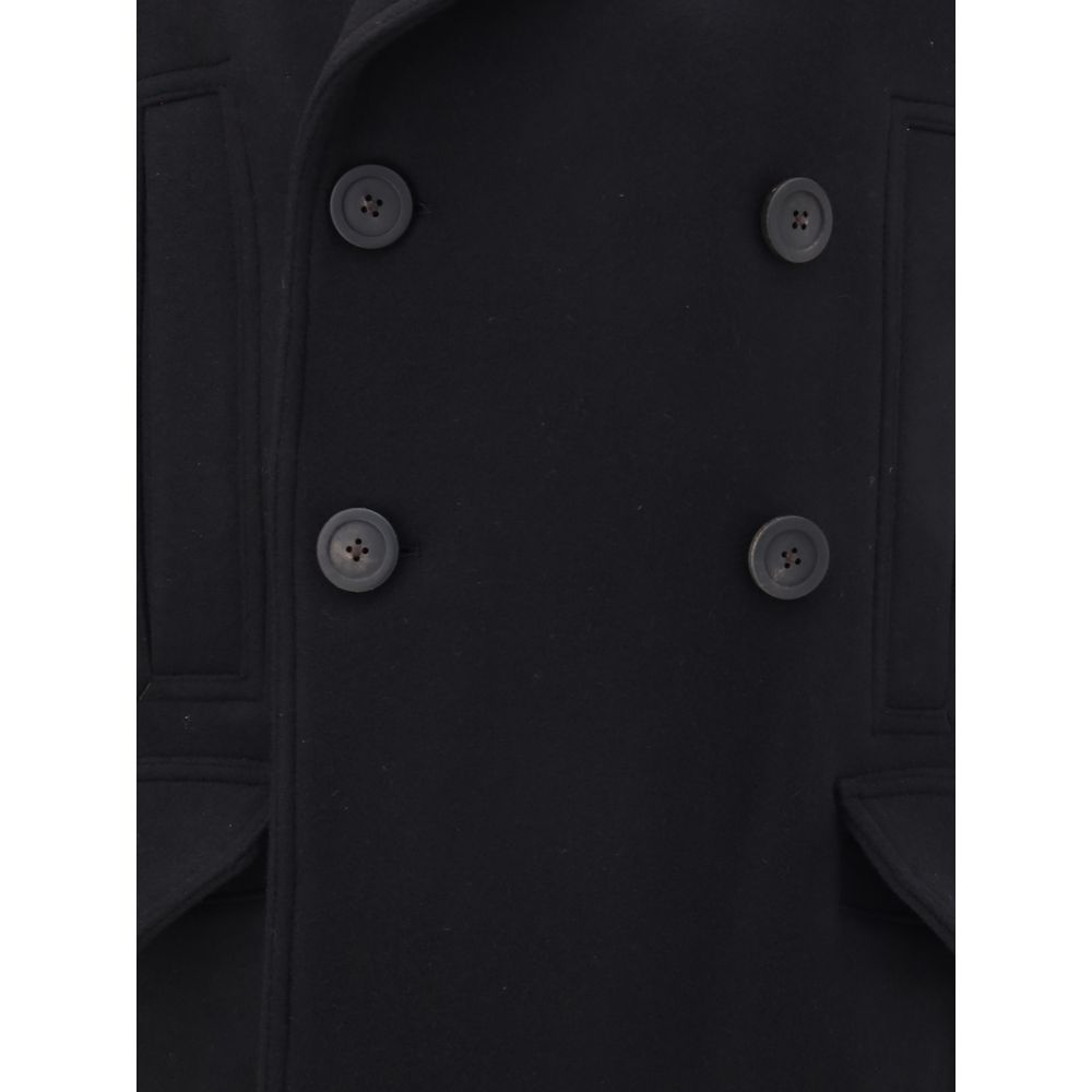 Langer Offiziersmantel von Rick Owens