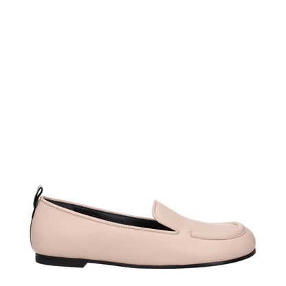 Premiata – Slip-On-Loafer aus rosa Leder