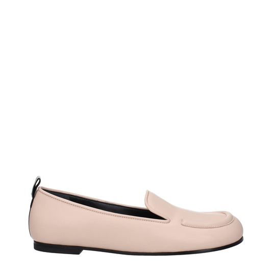 Premiata – Slip-On-Loafer aus rosa Leder