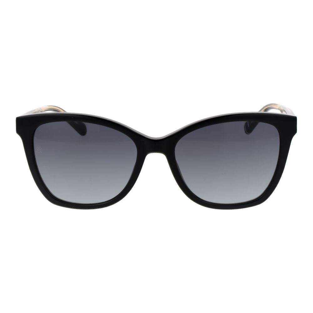 Tommy Hilfiger Schwarze Acetat-Sonnenbrille