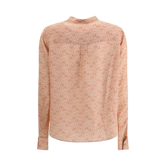 Kristina Ti Hemd mit Multicolor-Seidenmuster