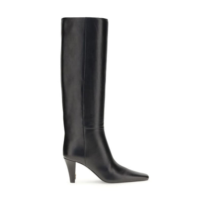 Saint Laurent Hohe Lederstiefel