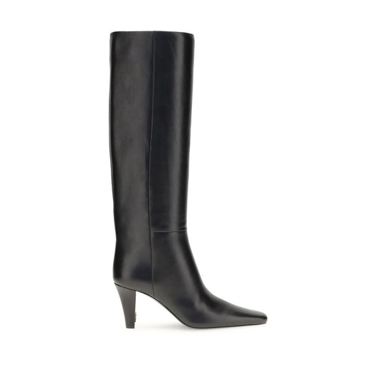 Saint Laurent Hohe Lederstiefel