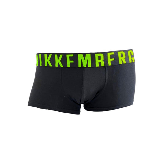 Bikkembergs Herren-Boxershorts aus schwarzer Baumwolle