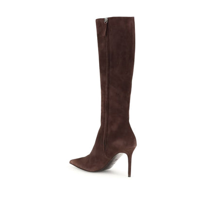 Giuseppe Zanotti Hohe Wildlederstiefel