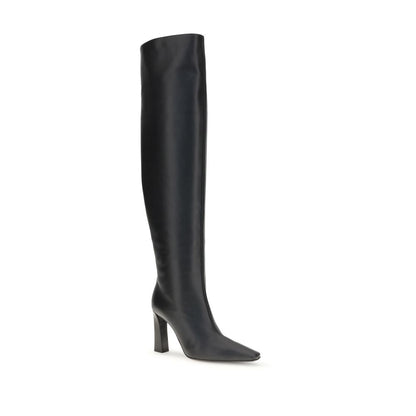 Giuseppe Zanotti Extra hohe Lederstiefel
