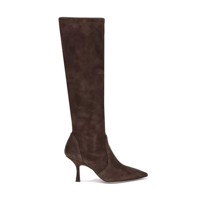 Stuart Weitzman Hohe Wildlederstiefel