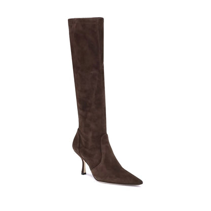 Stuart Weitzman Hohe Wildlederstiefel