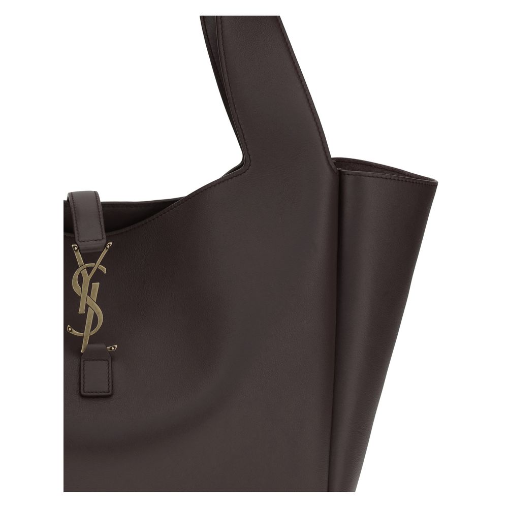 Saint Laurent Schultertasche aus braunem Lammleder (Ovis Aries Aries)