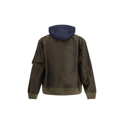Sacai Green Nylon Clothing