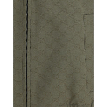 Gucci Green Cotton Bomber
