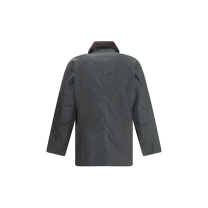 Barbour Grüner Baumwollmantel