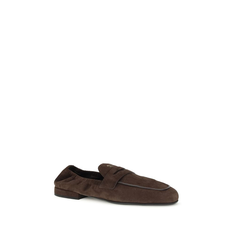 Prada – Shuffle-Loafer aus Wildleder