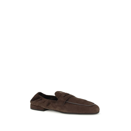 Prada – Shuffle-Loafer aus Wildleder