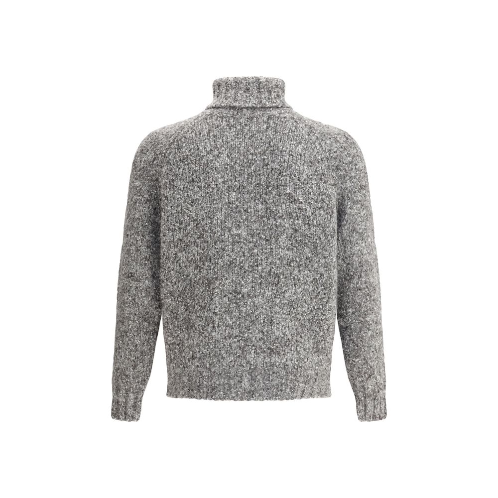 Brunello Cucinelli Rollkragenpullover mit Knöpfen