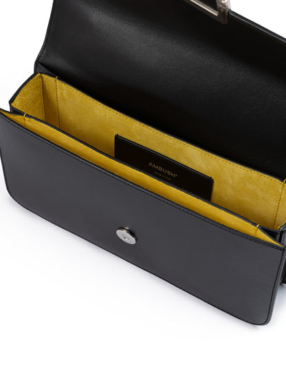 Ambush Black Leather Crossbody Bag