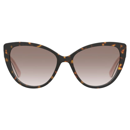 Love Moschino – Braune Acetat-Sonnenbrille