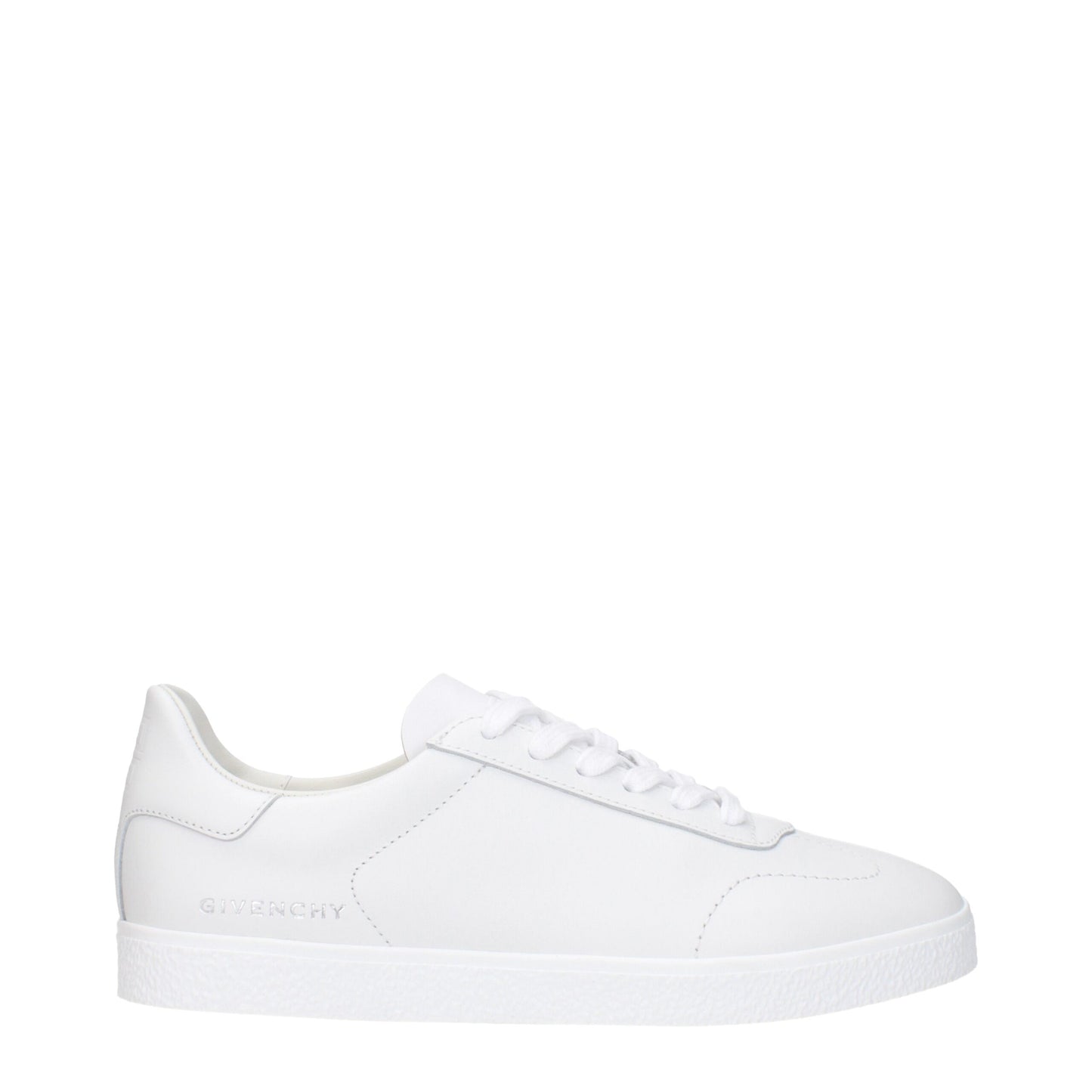 Givenchy White Leather Low Tops