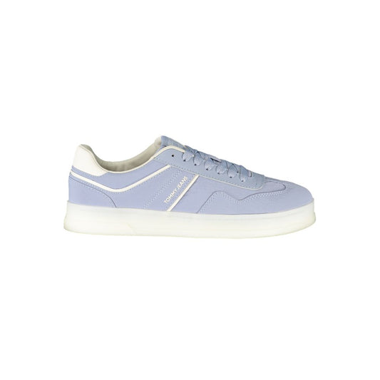 Tommy Hilfiger – Blaue Leder-Sneaker für Damen