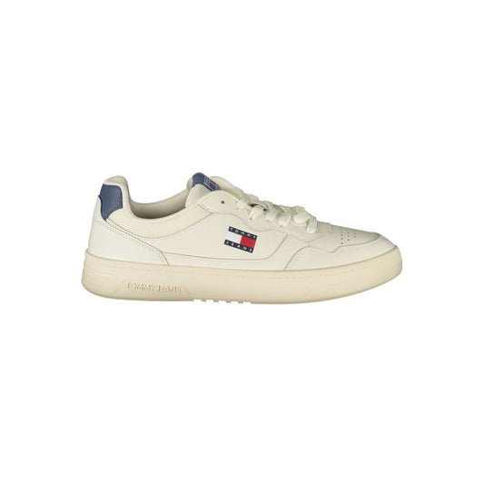 Tommy Hilfiger – Weiße Leder-Sneaker für Herren
