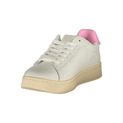 Tommy Hilfiger – Weiße Leder-Sneaker für Damen