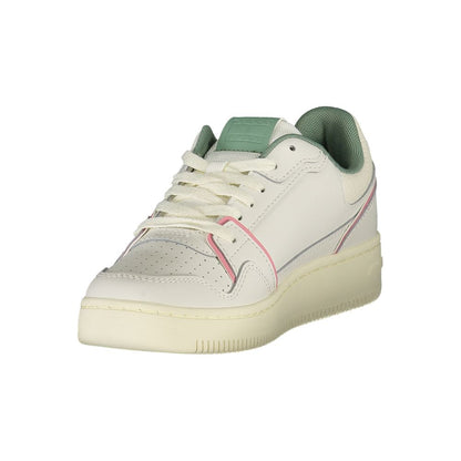 Tommy Hilfiger – Weiße Leder-Sneaker für Damen