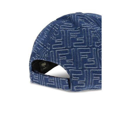 Fendi Denim-Stickerei-Baseballmütze