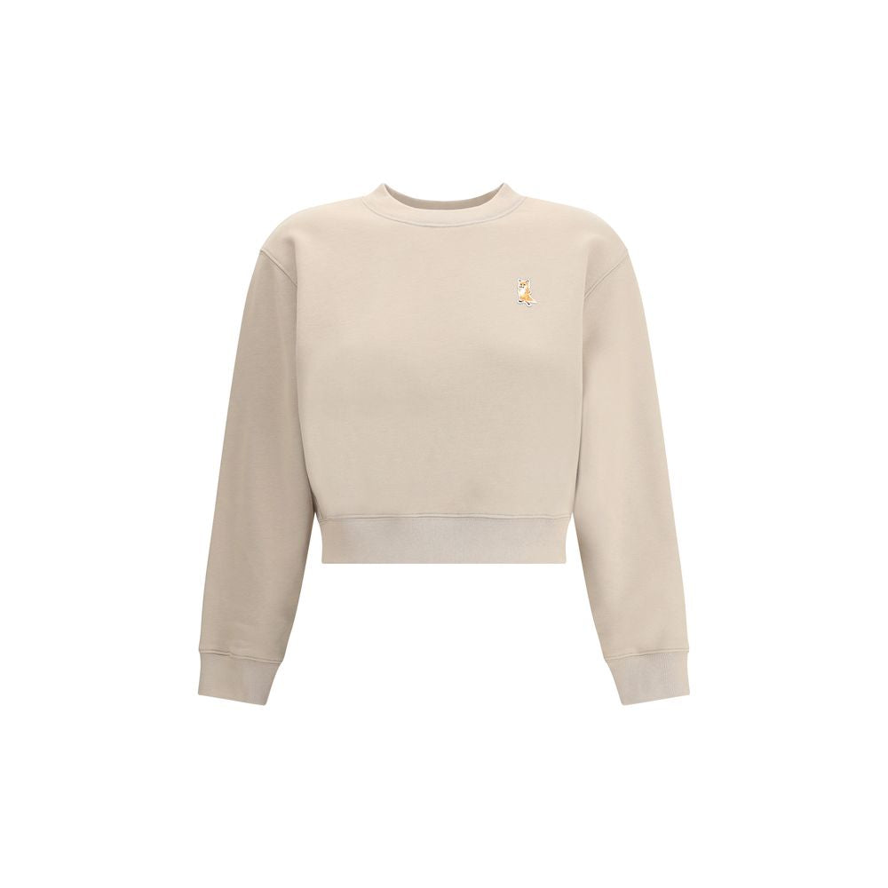 Maison Kitsuné Lady Fox kurzes Sweatshirt