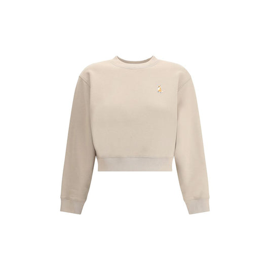 Maison Kitsuné Lady Fox kurzes Sweatshirt