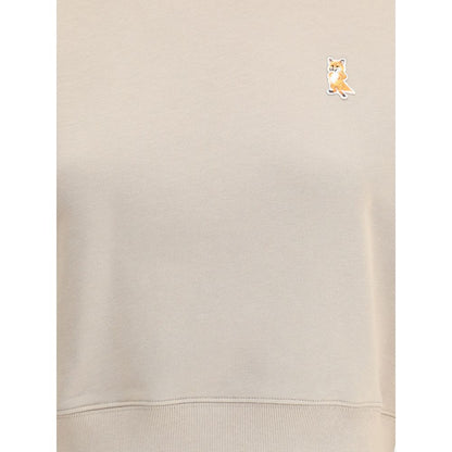 Maison Kitsuné Lady Fox kurzes Sweatshirt