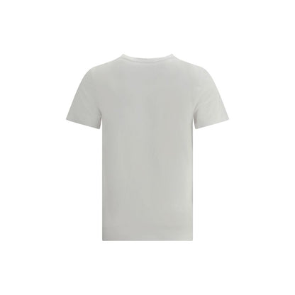Maison Kitsuné Weißes Baumwoll-T-Shirt
