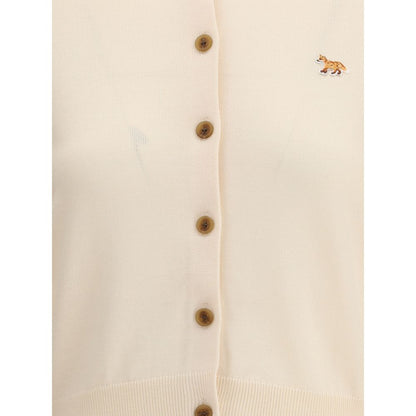 Maison Kitsuné Multicolor Cotton Cardigan
